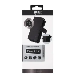 Mobilfodral Gear iPhone 12 Mini 2in1 Magnet Svart