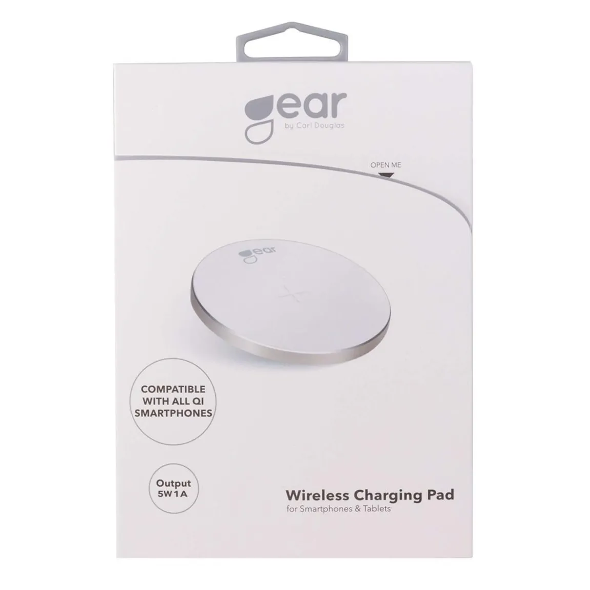 Mobilladdare Gear Trådlös Qi 220V 5W 1A