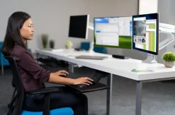 Monitorarm Kensington SmartFit One-Touch Dubbel