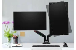 Monitorarm Kensington SmartFit One-Touch Dubbel Justerbar