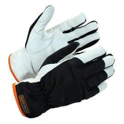 Montagehandske Worksafe A10-122 Svart/Vit Stl 7