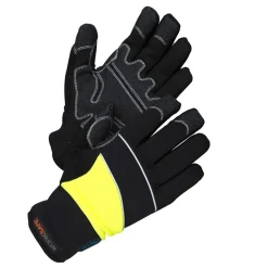 Montagehandske Worksafe A80-537W Konstläder Svart 8