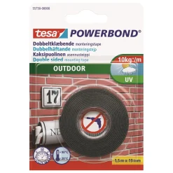 Monteringstejp Tesa Powerbond Utomhus 19mm x 1,5m