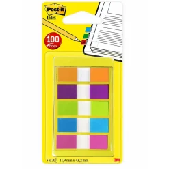 Märkflik Post-it 683 5x20 Flikar 5 Färger 11,9x43,2mm