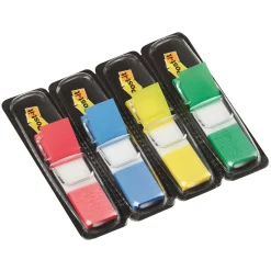 Märkflik Post-it 4x35 Flikar Röd, Blå, Gul, Grön 11,9x43,2mm