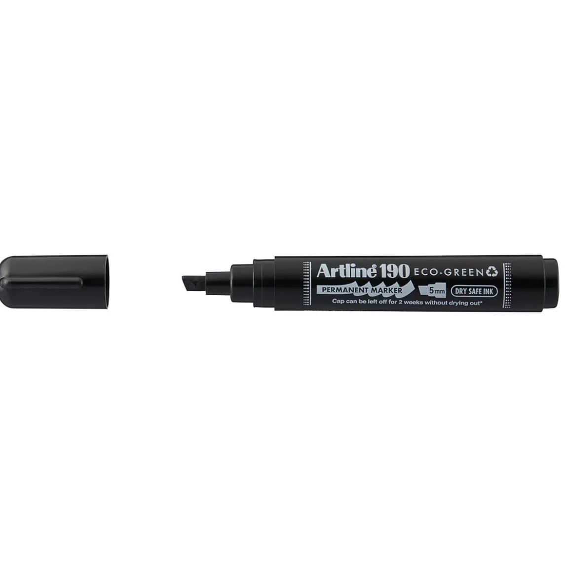 Märkpenna Artline 190 ECO Perm Skuren Svart