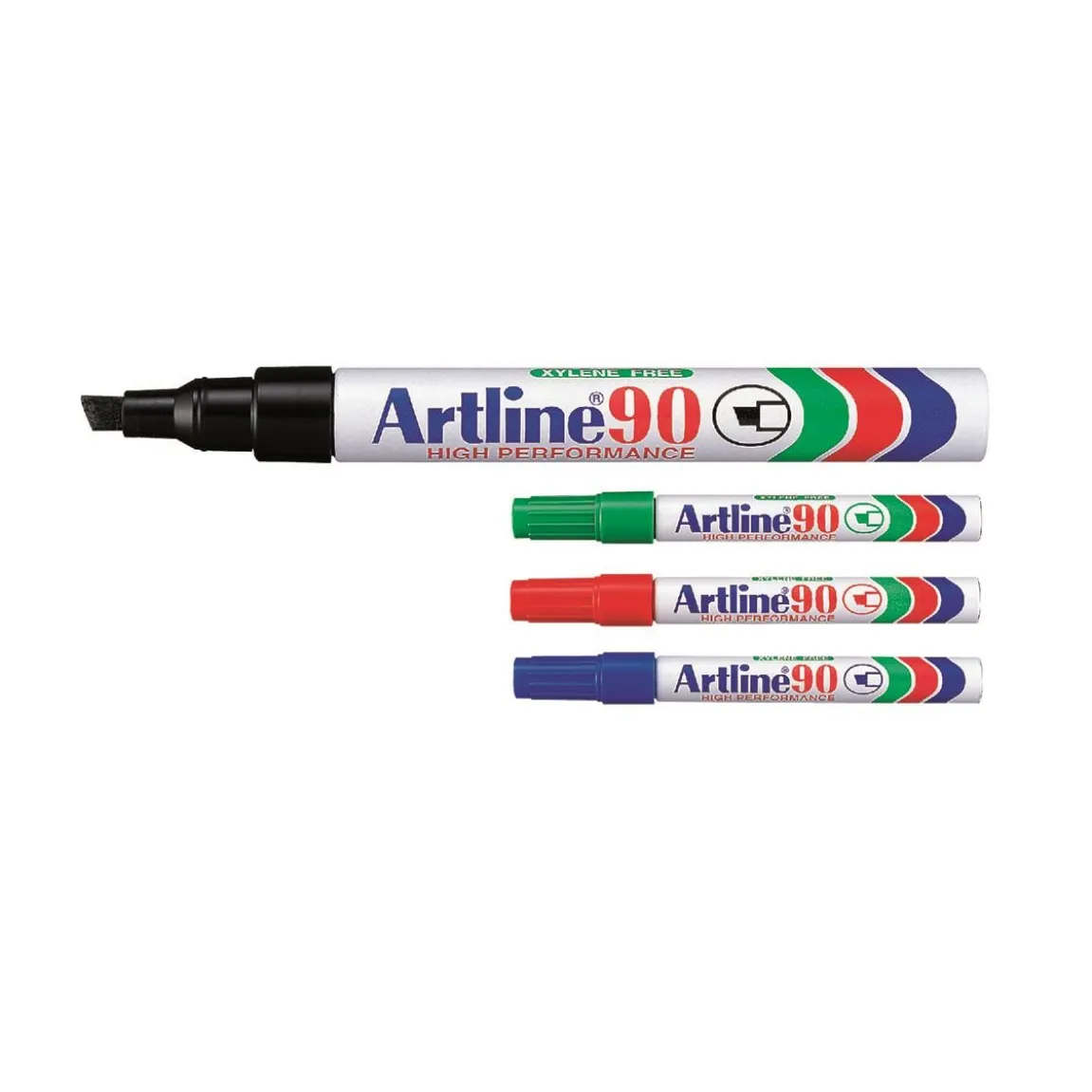 Märkpenna Artline 90 Skuren Svart 2/5mm