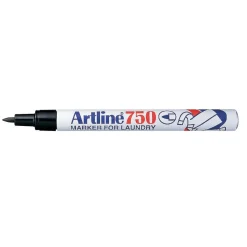 Märkpenna Artline 750 Textil Svart 0,7mm