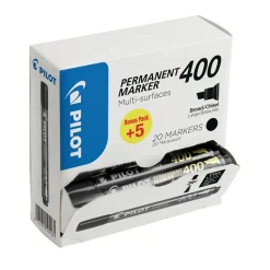 Märkpenna Pilot 400 Skuren Permanent Svart 2-5mm