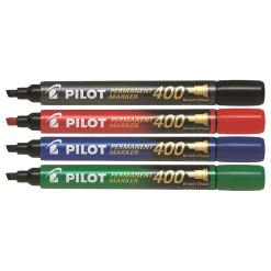 Märkpenna Pilot 400 Skuren Permanent Svart 2-5mm