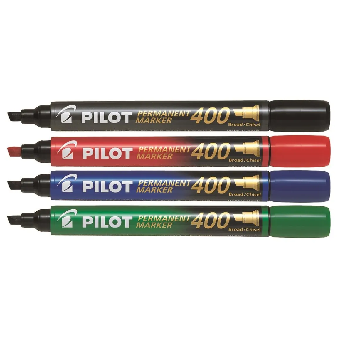 Märkpenna Pilot 400 Skuren Permanent Svart 2-5mm
