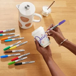 Märkpenna Sharpie Permanent 18 Färger Fine