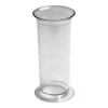 Mätglas Plast 2-6cl Okrönt