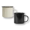 Mugg Sagaform Doris Emalj Beige