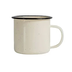 Mugg Sagaform Doris Emalj Beige