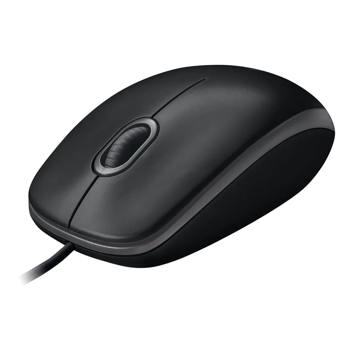 Mus Logitech B100 Med Sladd Svart