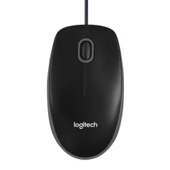 Mus Logitech B100 Med Sladd Svart
