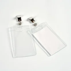 Namnskylt Clips Stående 60x90mm