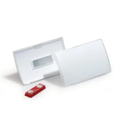 Namnskylt Durable Clic Fold med magnet 90x54 mm