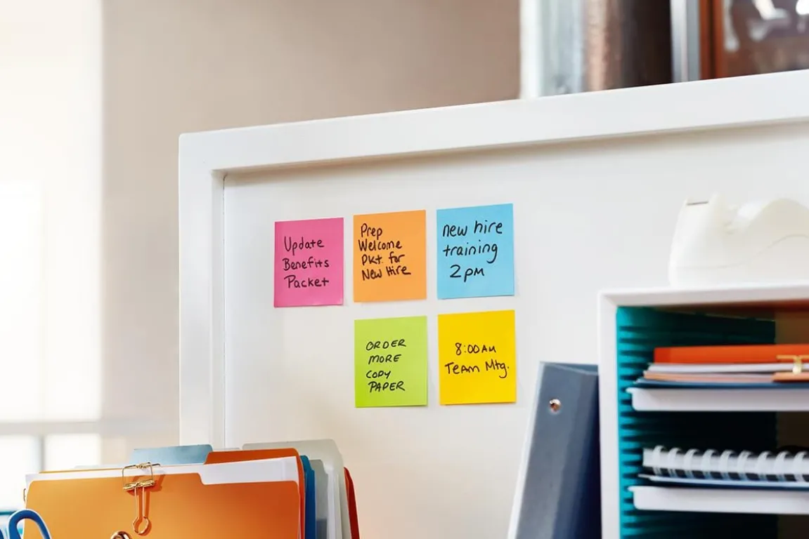 Notisar Post-it Super Sticky Ultragul 76x127mm 90 Blad