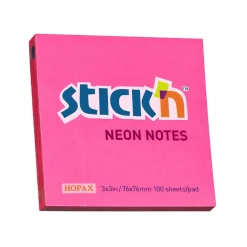 Notisar Stick´n Cerice Neon 76x76mm 100 Blad