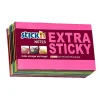 Notisar Stick´n Extra Sticky Neon Färg 76x127mm 90 Blad