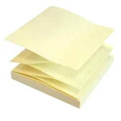 Notisar Stick´n Z-Notes Gul 76x76mm 100 Blad