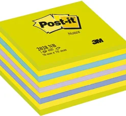 Notiskub Post-it Intense Green 76x76mm 450 Blad