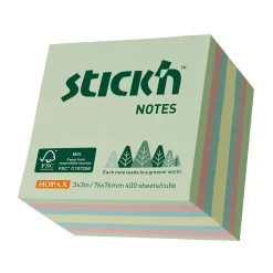 Notiskub Stick´n Mix Färg 76x76mm 400 Blad FSC