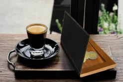 Notpärm Securit Trendy Svart/Trä