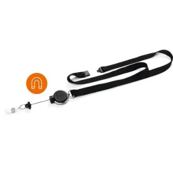 Nyckelband Med Jojo Durable Strong 8330 Svart