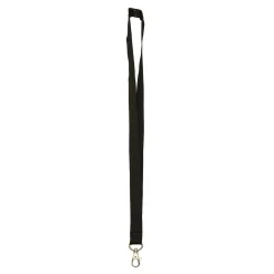 Nyckelband Textil Cardkeep Laneyard Svart 20mm x 90cm