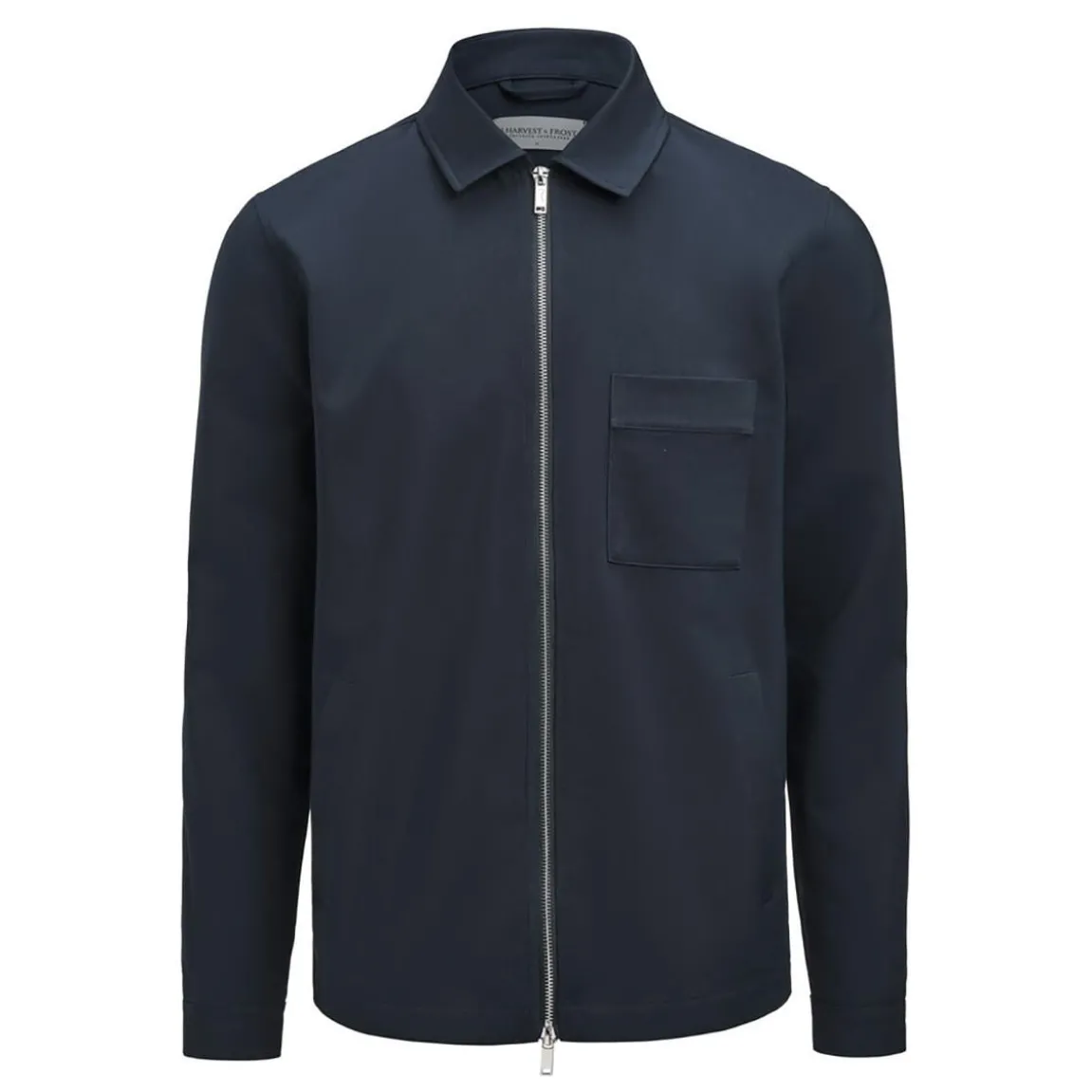 Overshirt J.Harvest & Frost 2962201 Modern Zip Marinblå XS