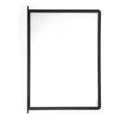 Panel Durable Sherpa Med Pin Svart A4
