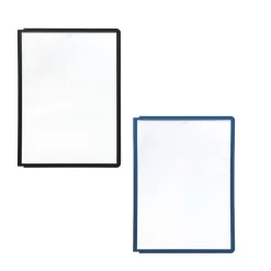Panel Durable Sherpa Utan Pin Svart A4