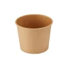 Pappersbägare Brun Ø96/82x70mm 350ml