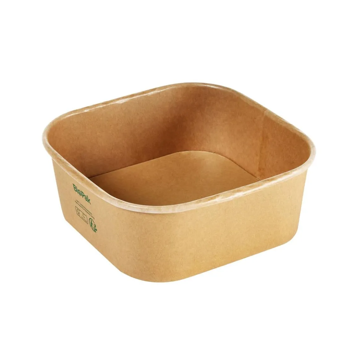 Pappersform Duni Brick Large Brun 172x170x65mm 1200ml