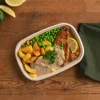 Pappersform Duni Cube Bagasse Brun 214x159x54mm 900ml