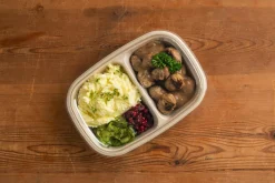 Pappersform Duni Cube 2-fack Bagasse 249x172x45mm 400/500ml