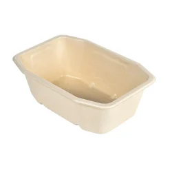 Pappersform Duniform HMR Bagasse Brun 215x148x70mm 1300ml