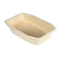 Pappersform Duniform HMR Bagasse Brun 215x148x40mm 820ml