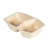 Pappersform Duniform HMR 2-F Bagasse Brun 540/400ml