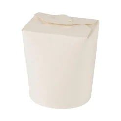 Pappersform Foodbox Kartong/PE Vit Ø100x950mm 950 ml