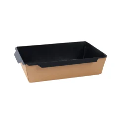 Pappersform Med Lock Brun/Svart 200x140x50mm