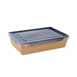 Pappersform Med Lock Brun/Svart 200x140x50mm