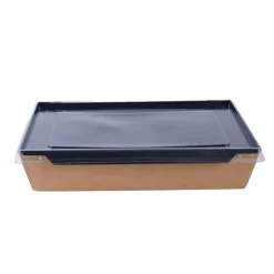 Pappersform Med Lock Brun/Svart 240x170x48mm