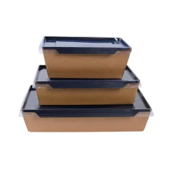 Pappersform Med Lock Brun/Svart 240x170x48mm