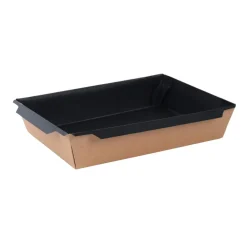 Pappersform Med Lock Brun/Svart 240x170x48mm