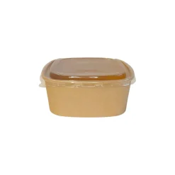 Pappersform Morris Kartong Brun 168x168x65mm 1200ml