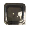 Pappersform Petra Kartong Brun/Svart 178x178x60mm 1200ml